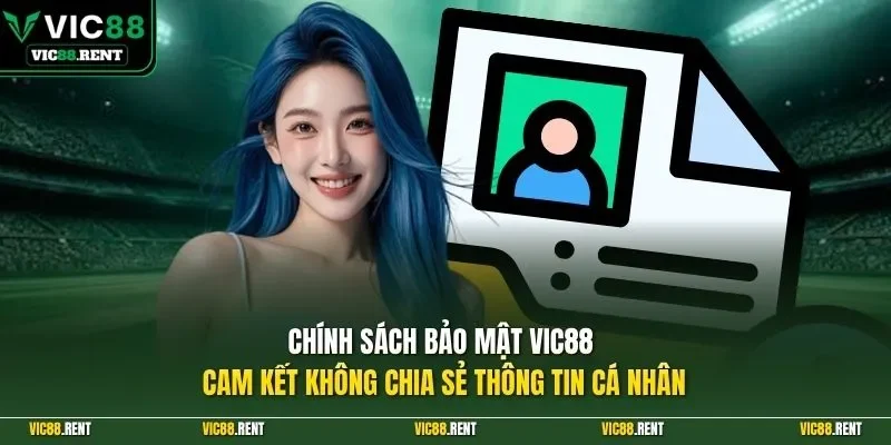 Chính sách bảo mật Vic88 cam kết không chia sẻ thông tin cá nhân